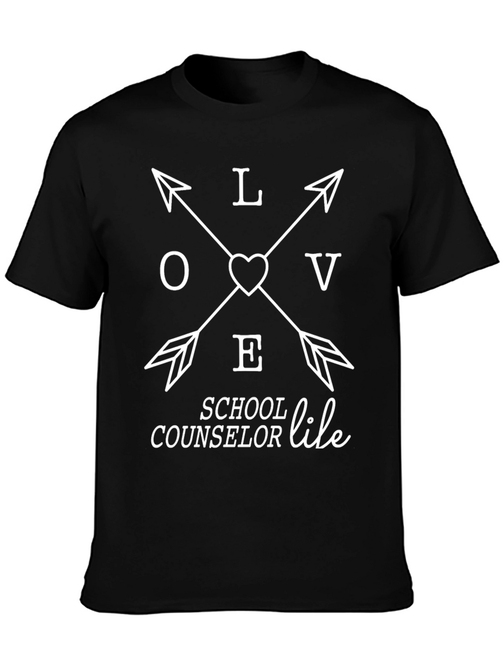School Counselor LOVE Graphic Tee