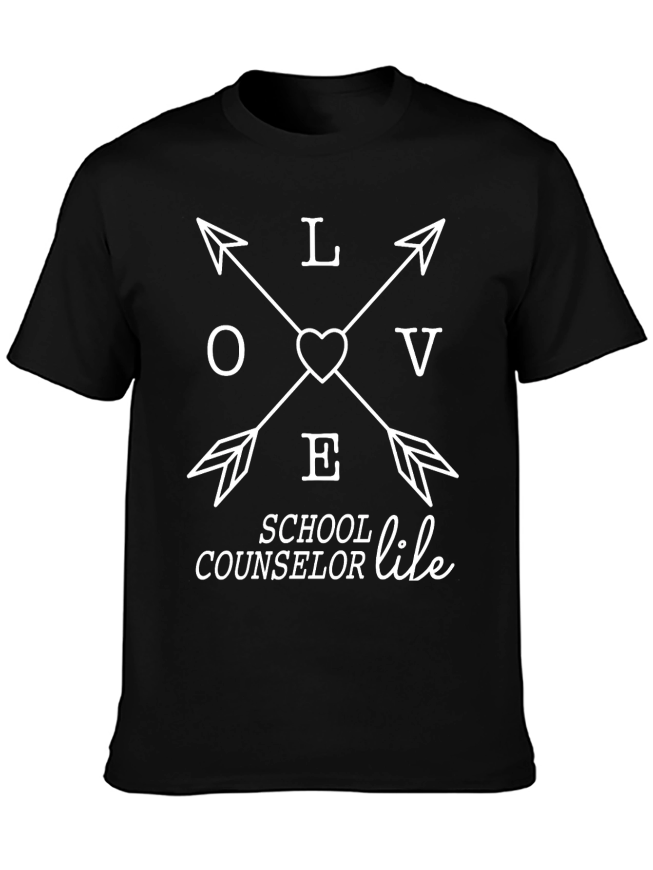 School Counselor LOVE Graphic Tee