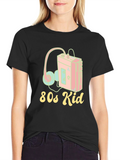 80s Kid Retro Music T-Shirt