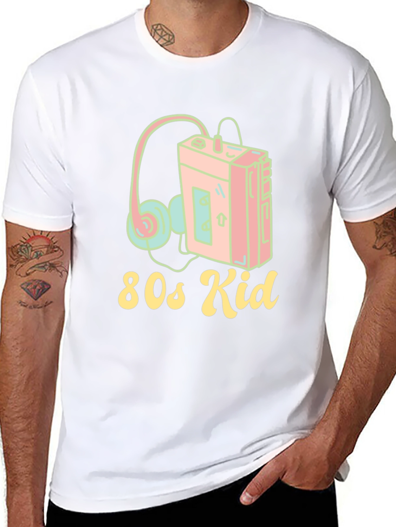 80s Kid Retro Music T-Shirt