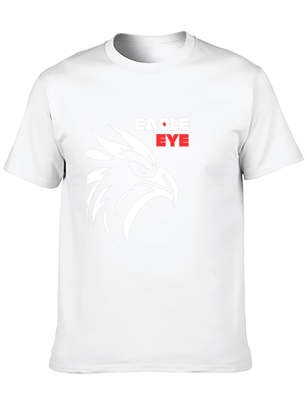 Eagle Eye Black T-Shirt - Bold Graphic Tee