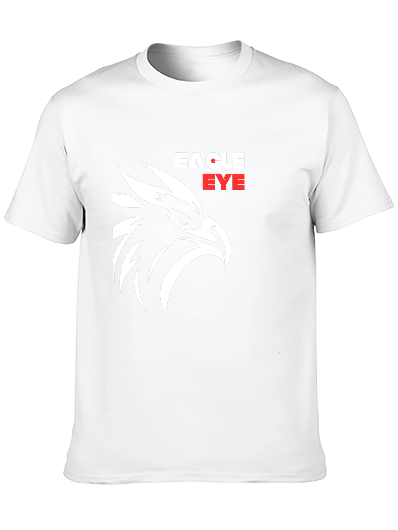 Eagle Eye Black T-Shirt - Bold Graphic Tee