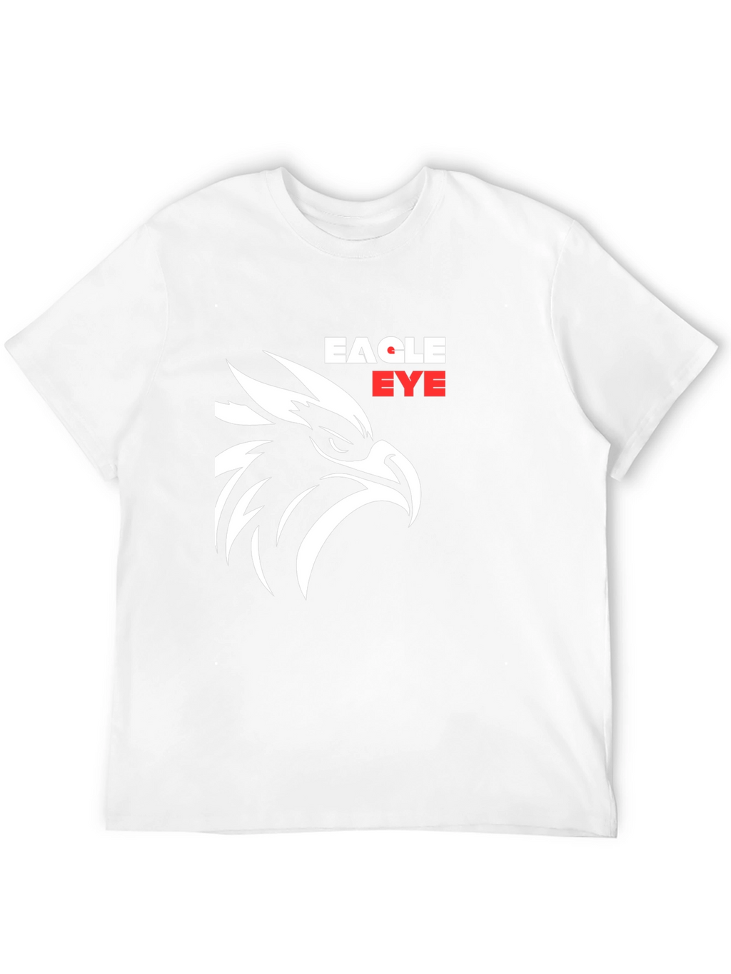 Eagle Eye Black T-Shirt - Bold Graphic Tee