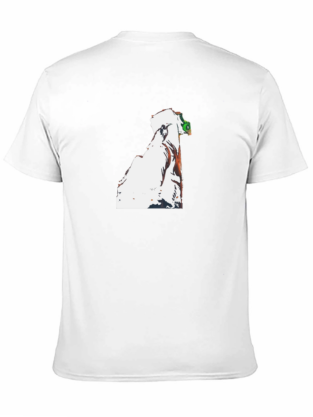 Unique Graphic Print Black T-Shirt
