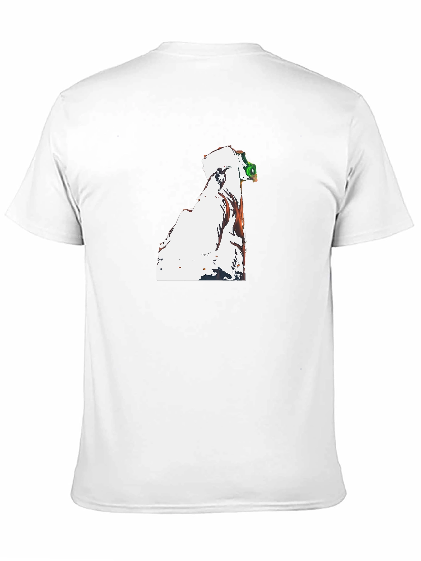 Unique Graphic Print Black T-Shirt
