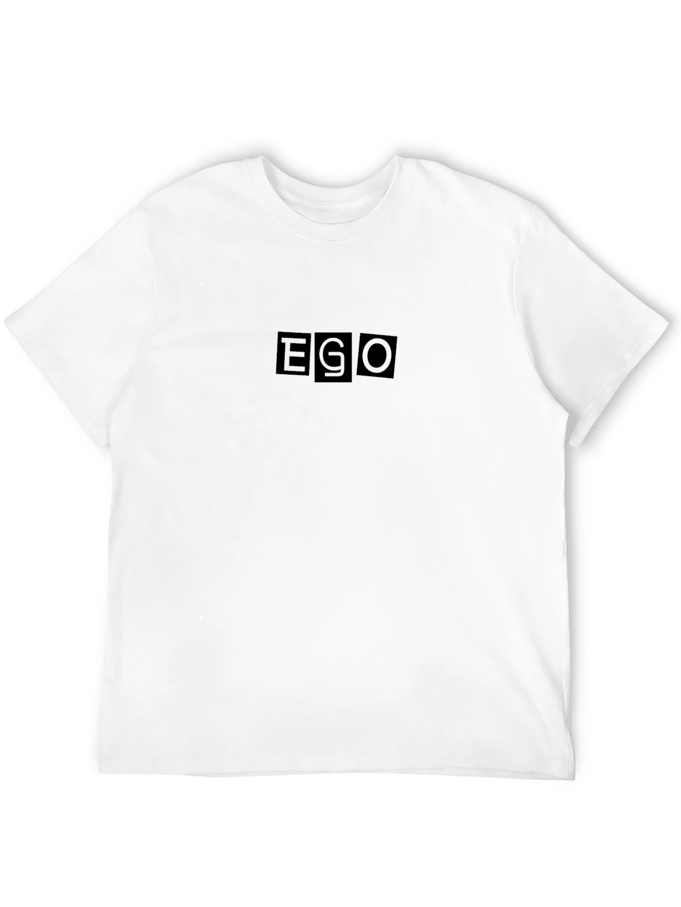 EGO Graphic Tee - Black Cotton Blend