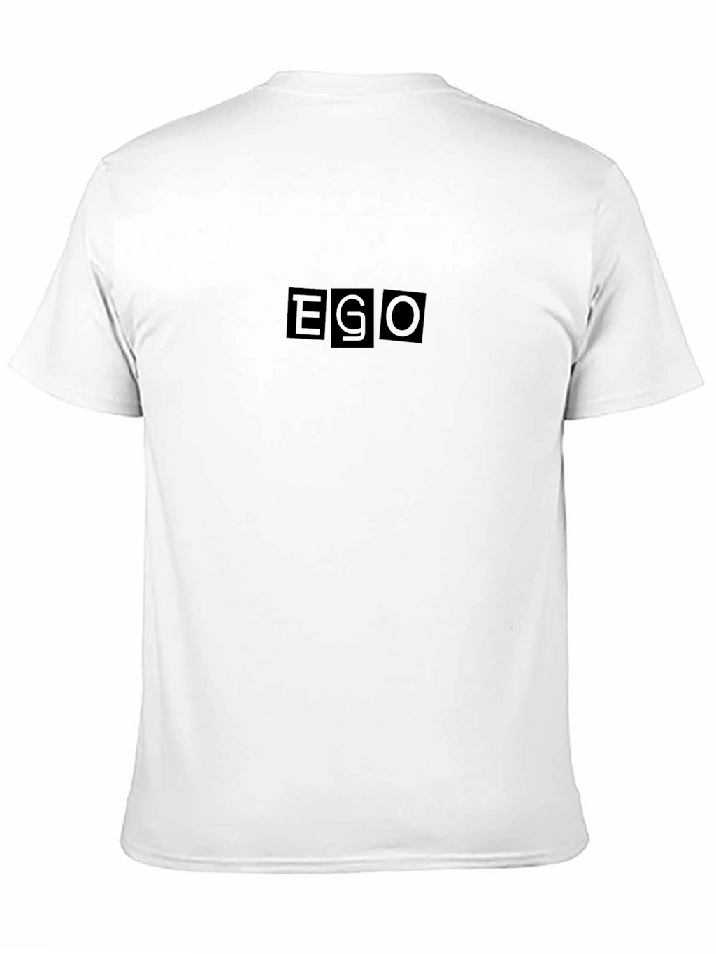 EGO Graphic Tee - Black Cotton Blend