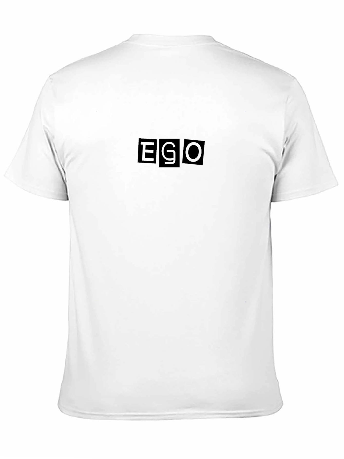 EGO Graphic Tee - Black Cotton Blend