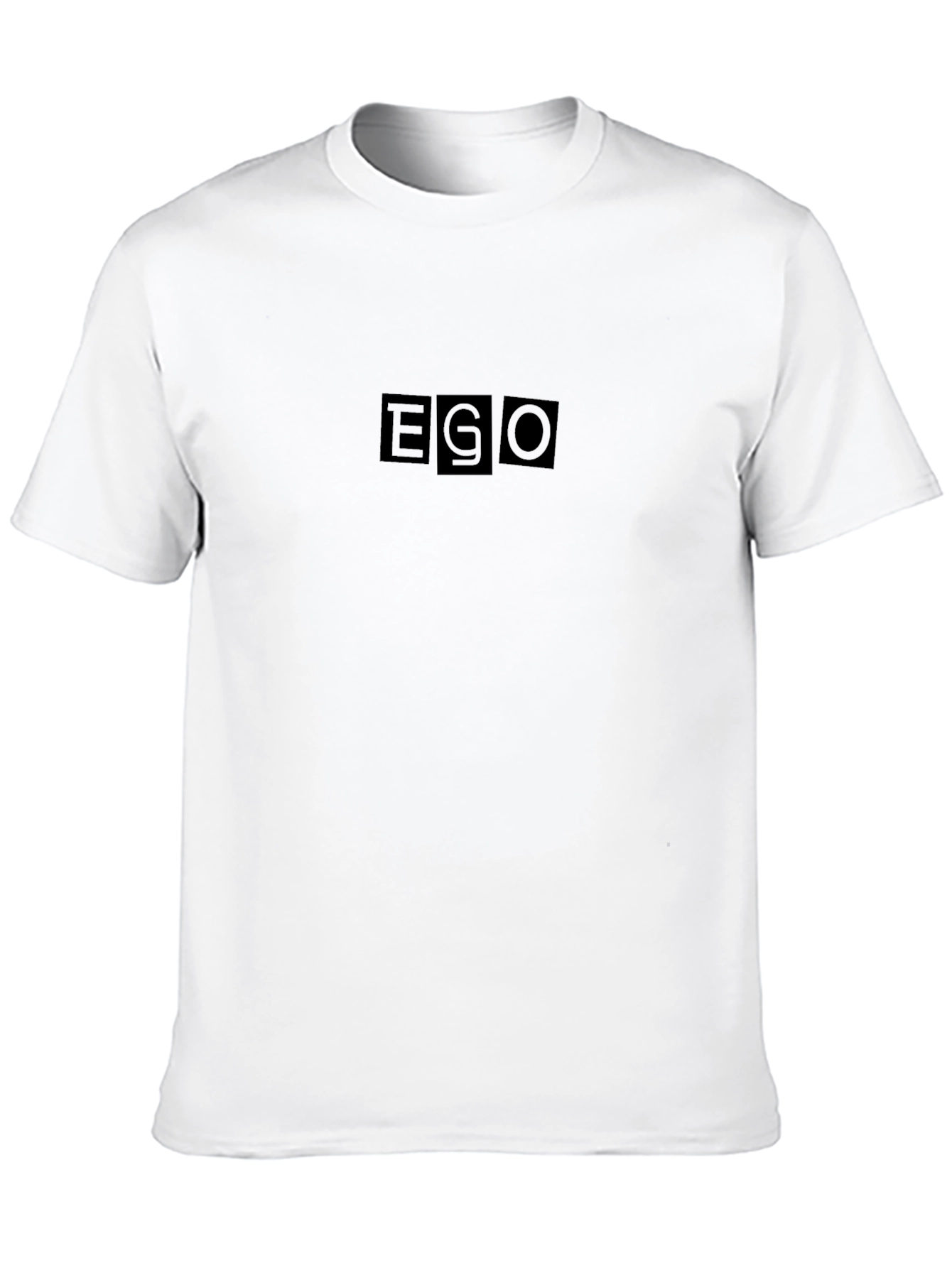 EGO Graphic Tee - Black Cotton Blend