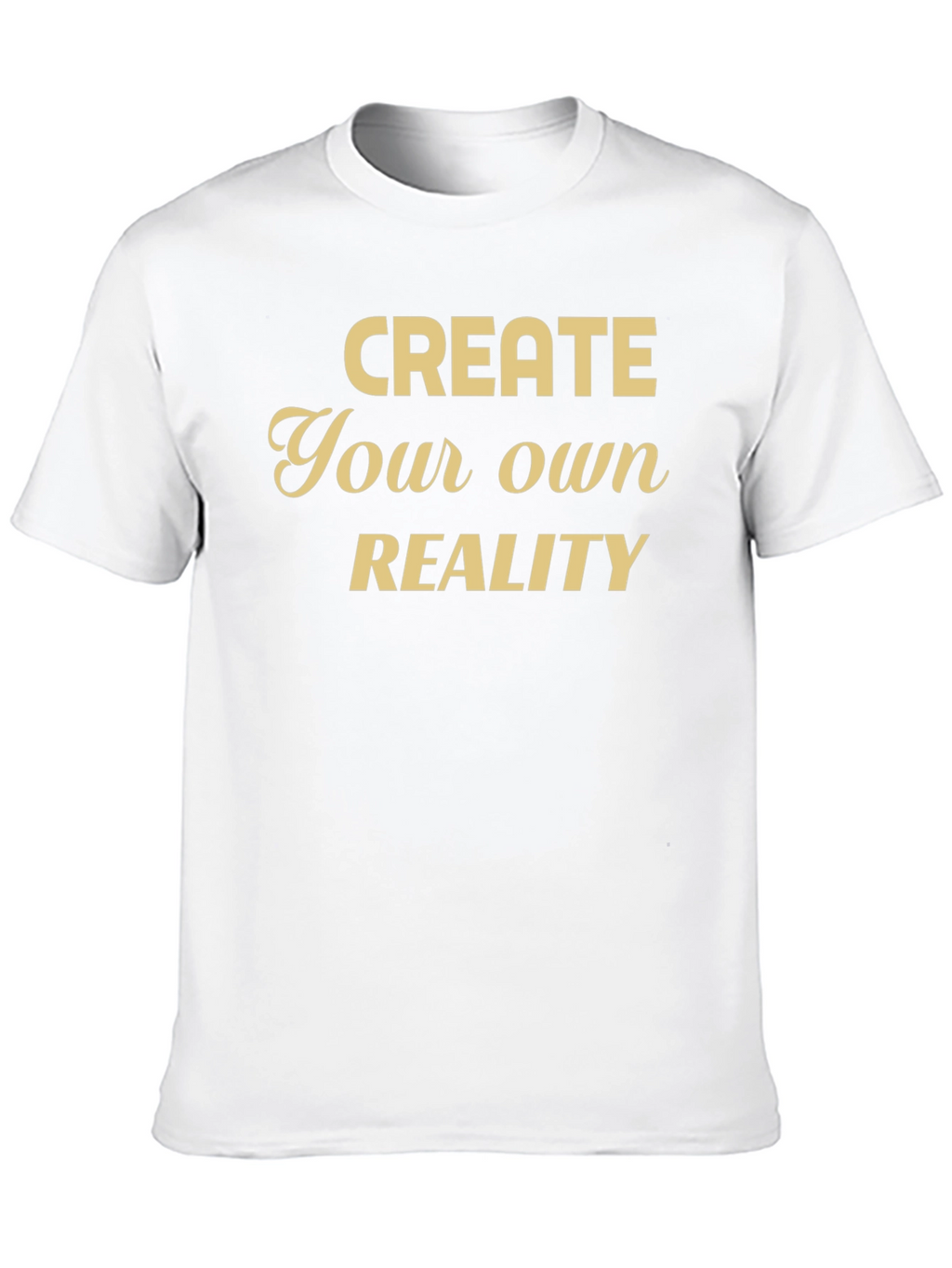 Create Your Own Reality Graphic Tee - Black