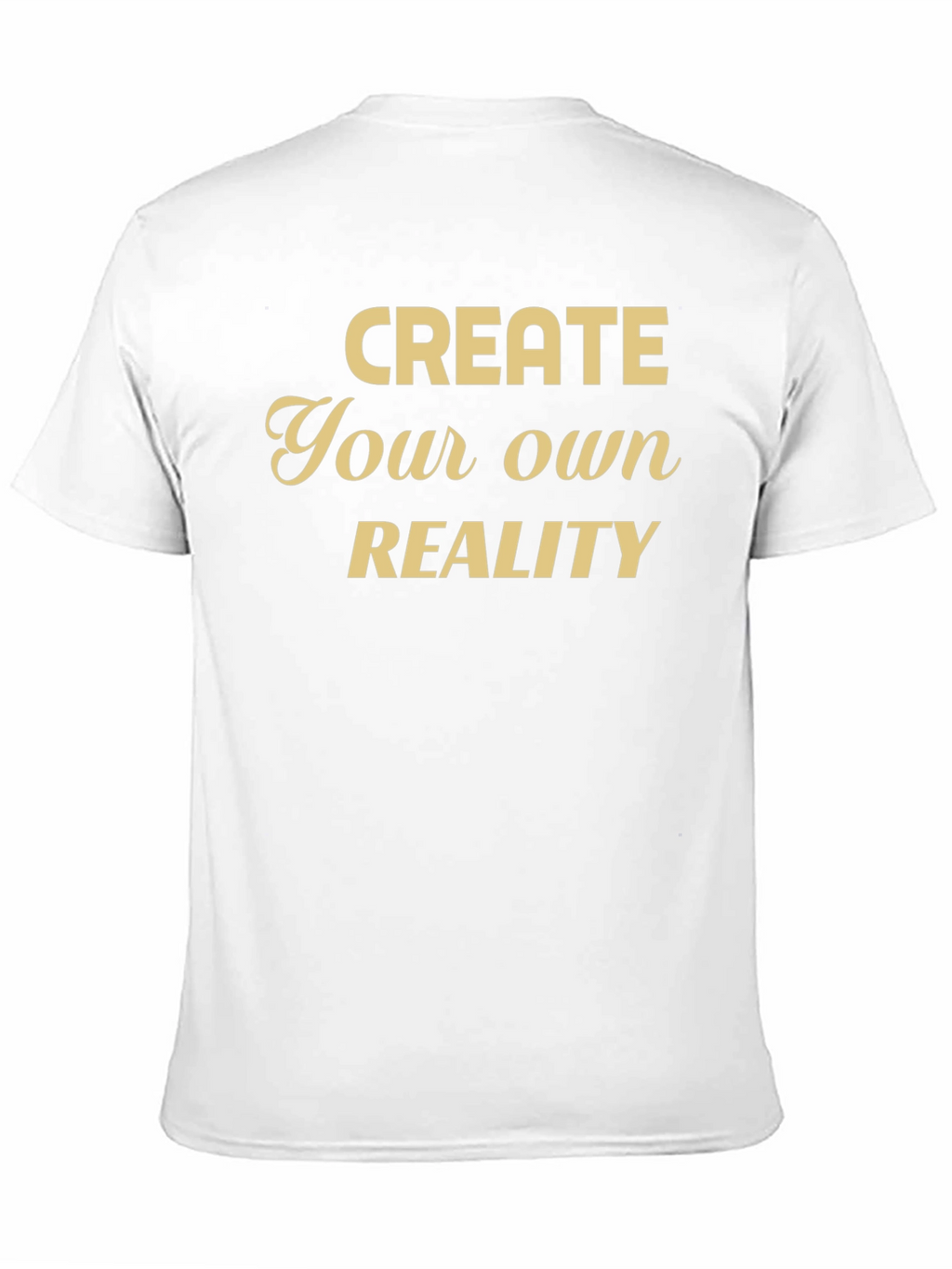 Create Your Own Reality Graphic Tee - Black