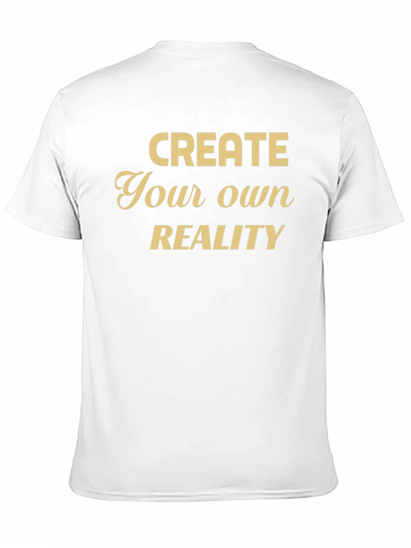 Create Your Own Reality Graphic Tee - Black