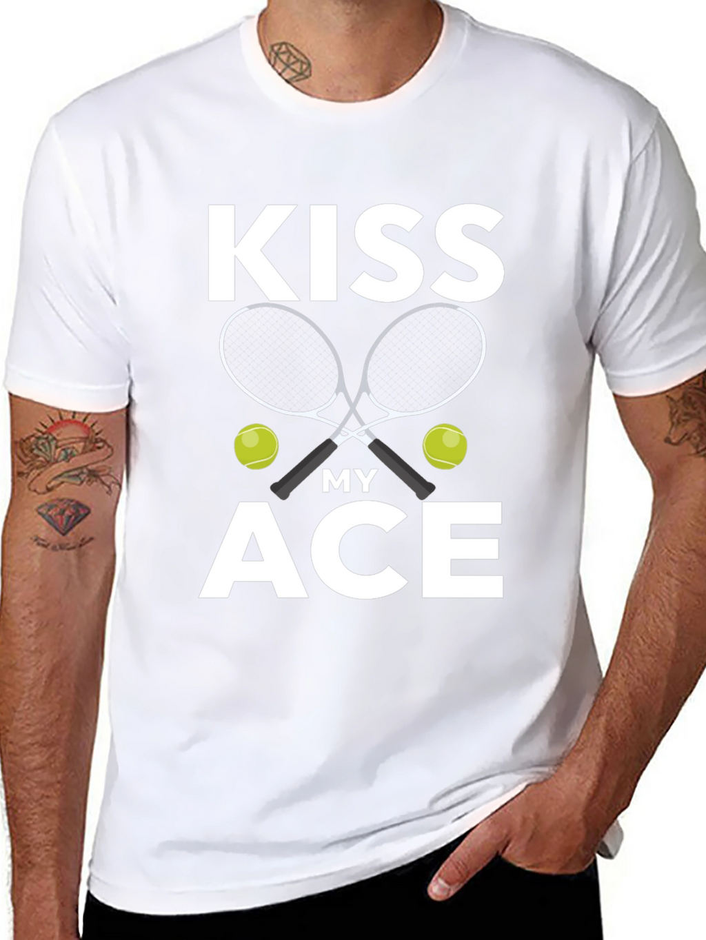 Kiss My Ace Tennis T-Shirt