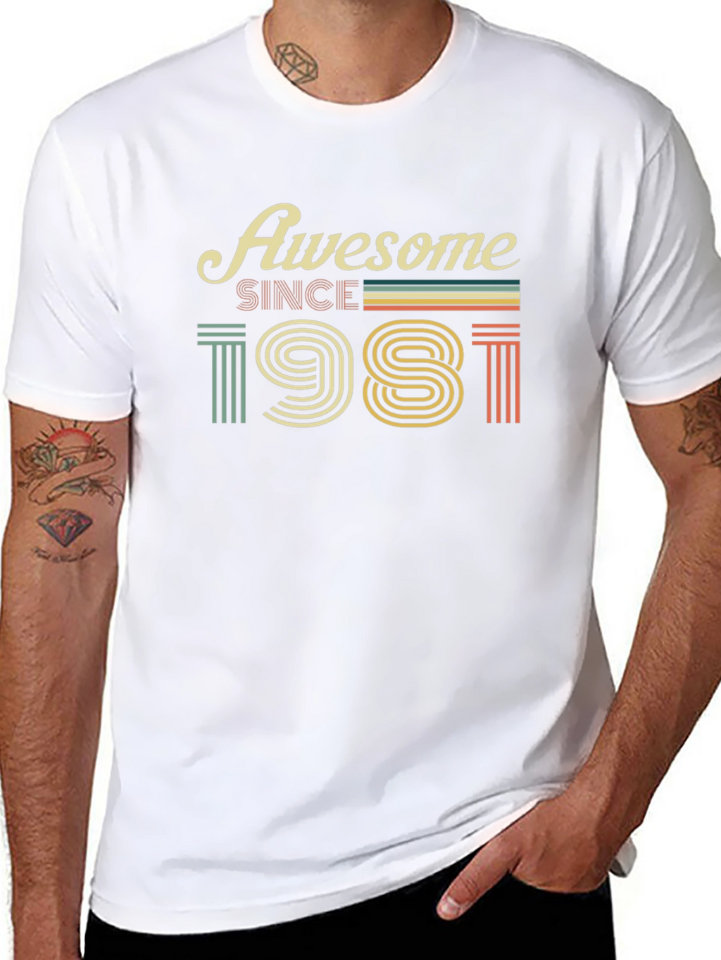Awesome Since 1981 Graphic T-Shirt