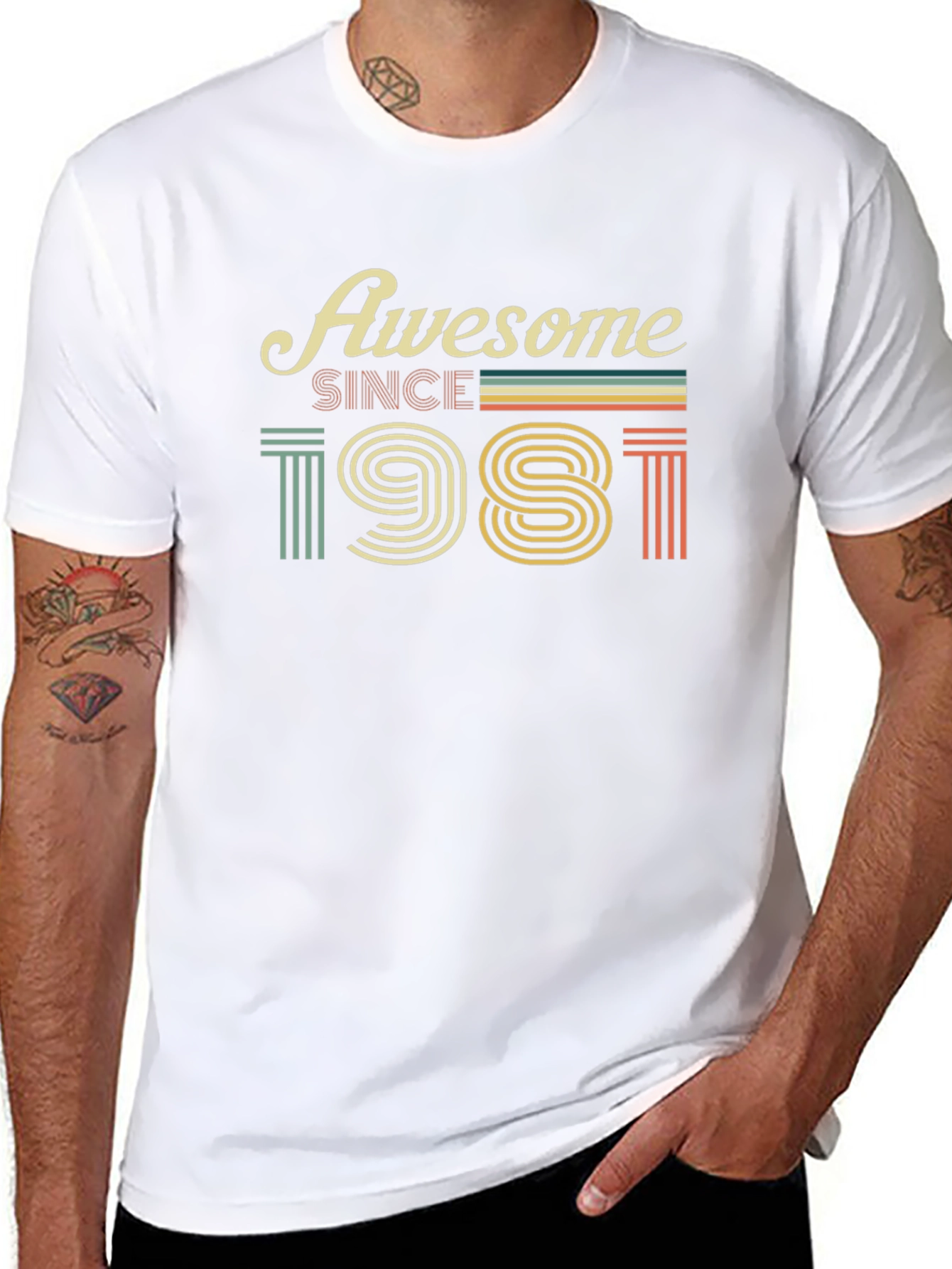 Awesome Since 1981 Graphic T-Shirt