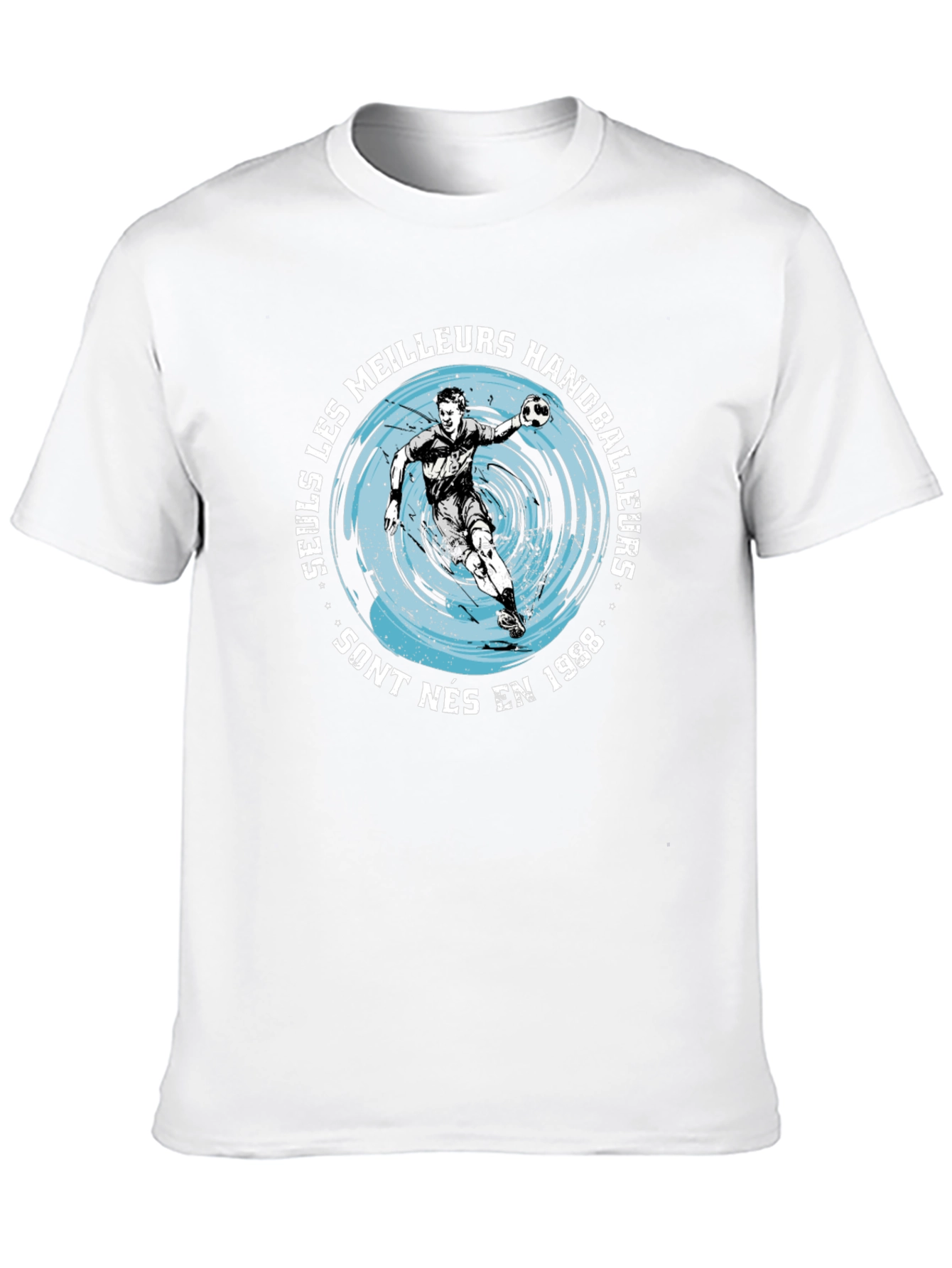 Handball Player Graphic Tee - Born in 1988