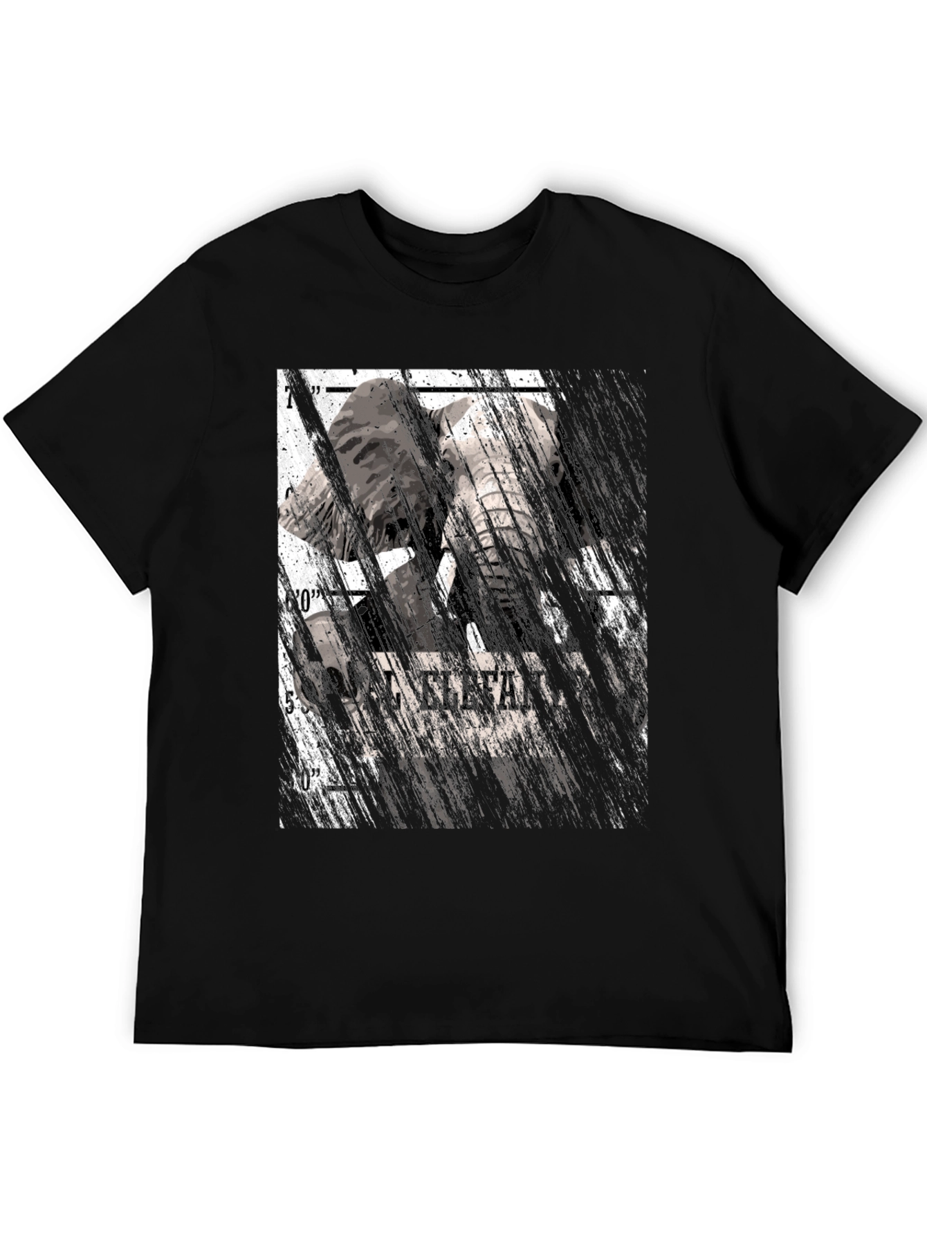 Elephant Mugshot Graphic Tee