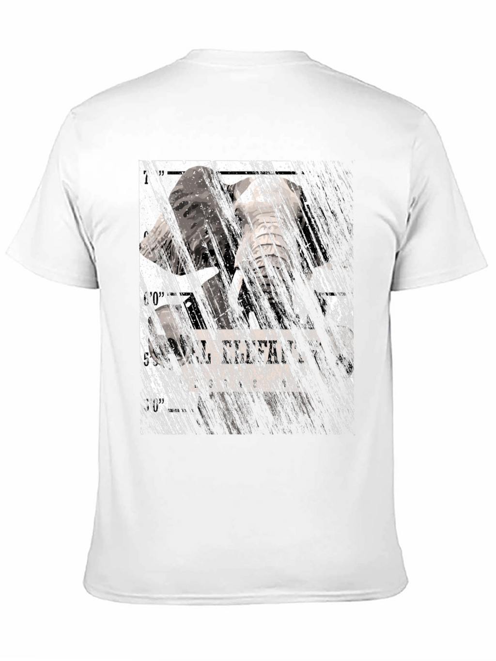 Elephant Mugshot Graphic Tee