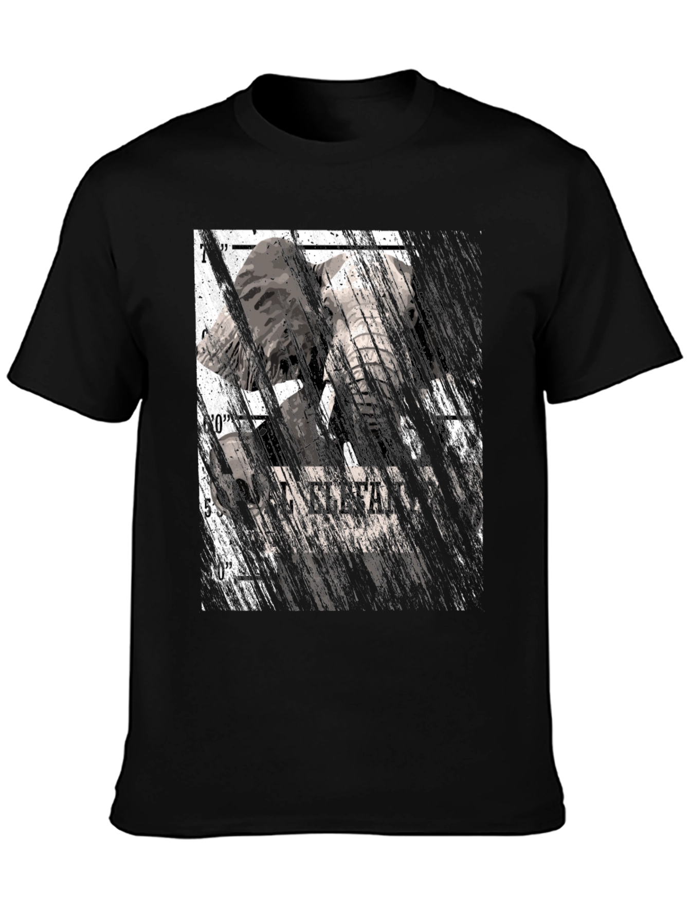 Elephant Mugshot Graphic Tee