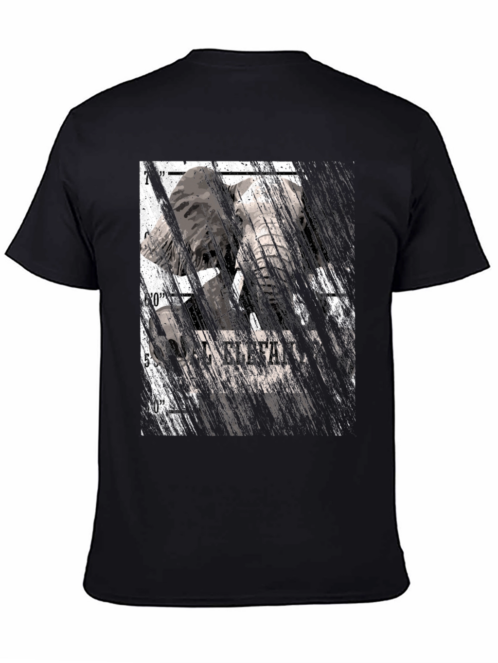 Elephant Mugshot Graphic Tee