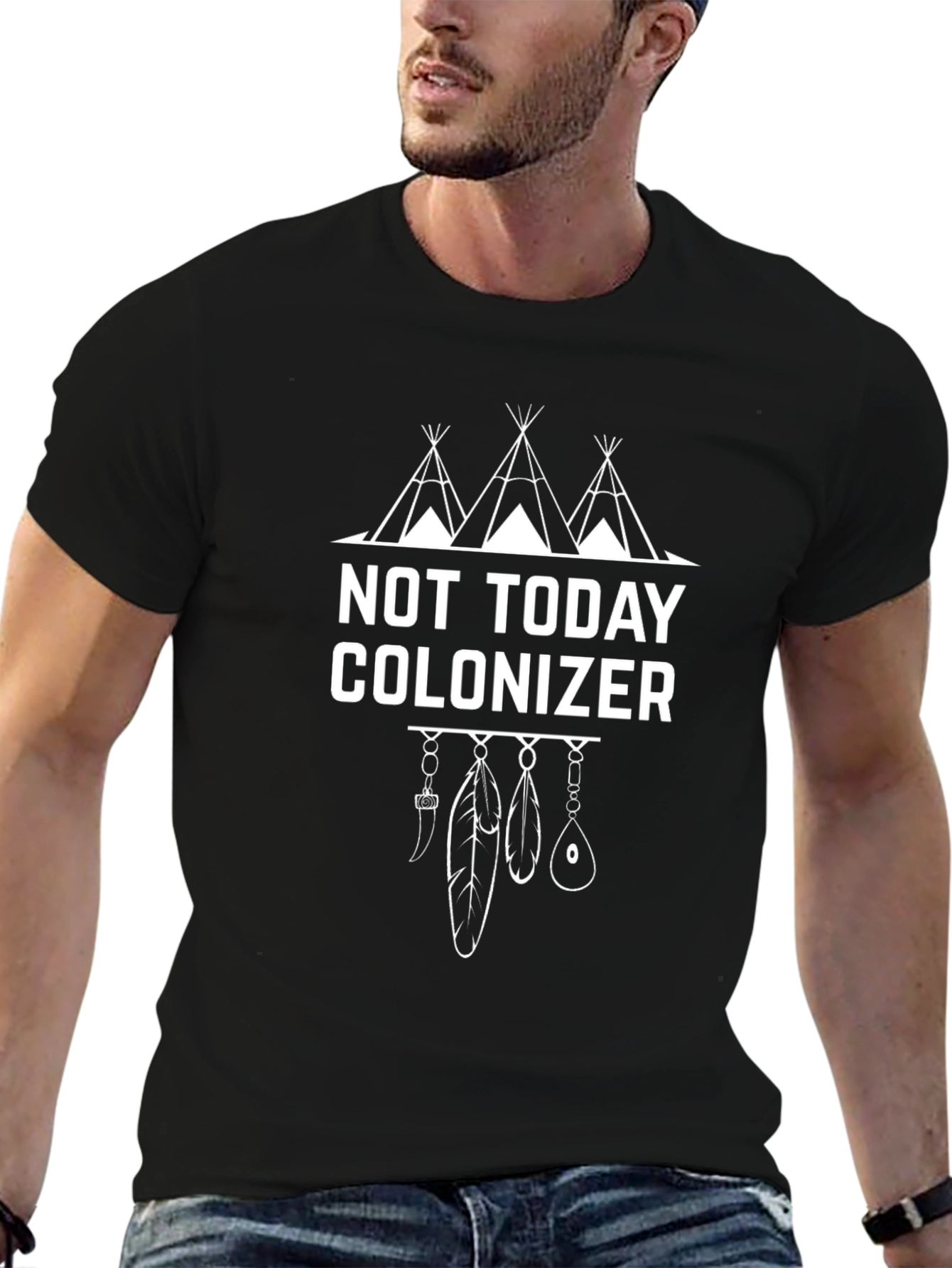 Not Today Colonizer Graphic Tee