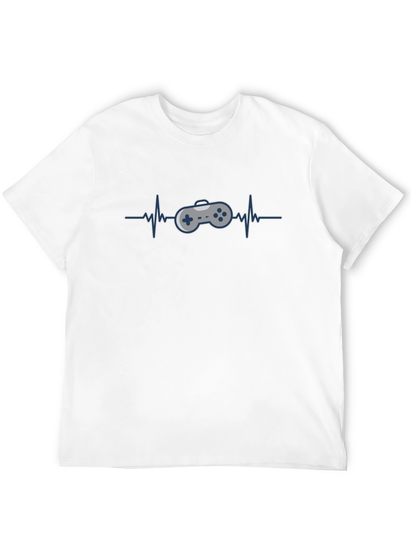 Gamer Heartbeat T-Shirt - Controller Graphic Tee
