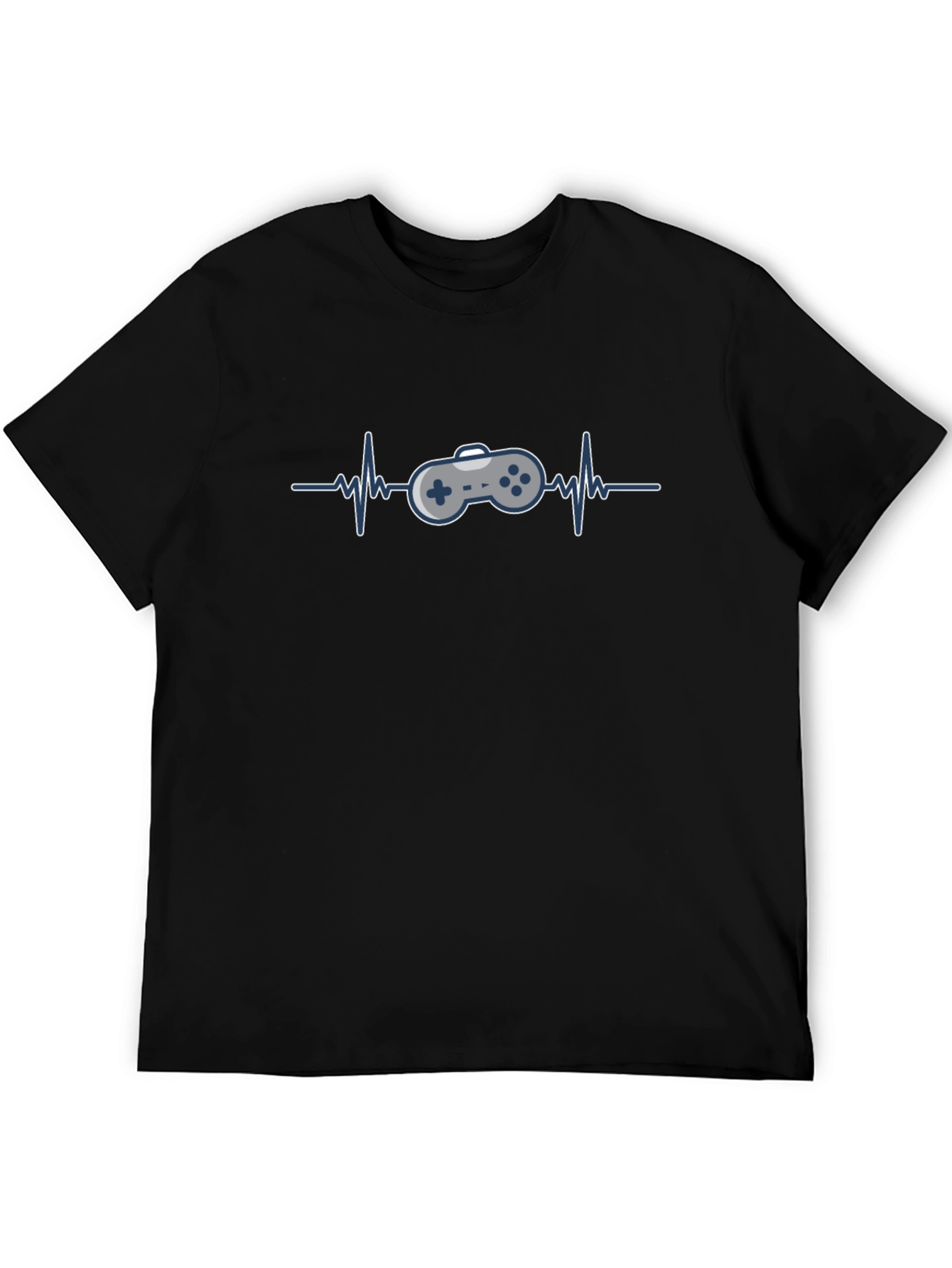 Gamer Heartbeat T-Shirt - Controller Graphic Tee