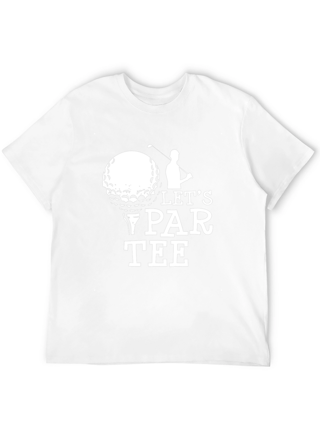 Lets Par Tee Golf T-Shirt - Black