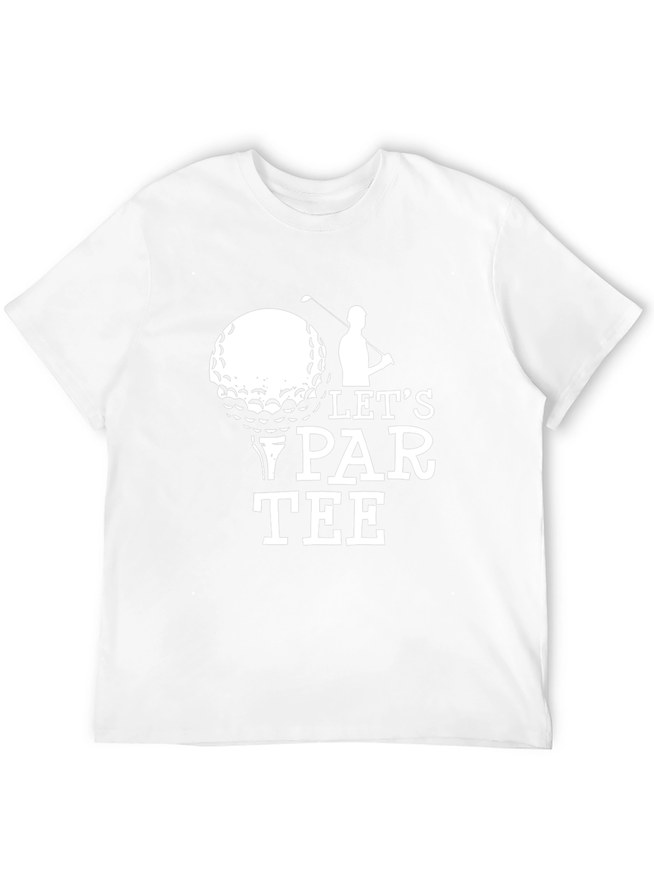 Lets Par Tee Golf T-Shirt - Black