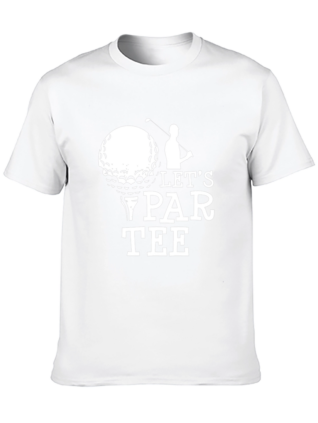 Lets Par Tee Golf T-Shirt - Black