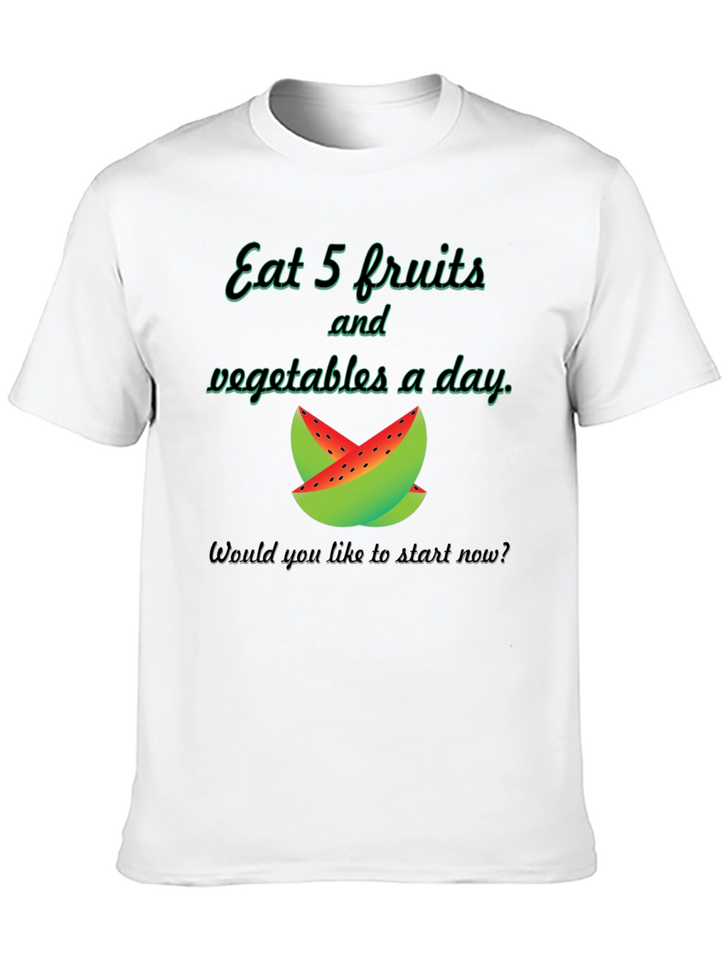 Eat 5 Fruits & Vegetables T-Shirt