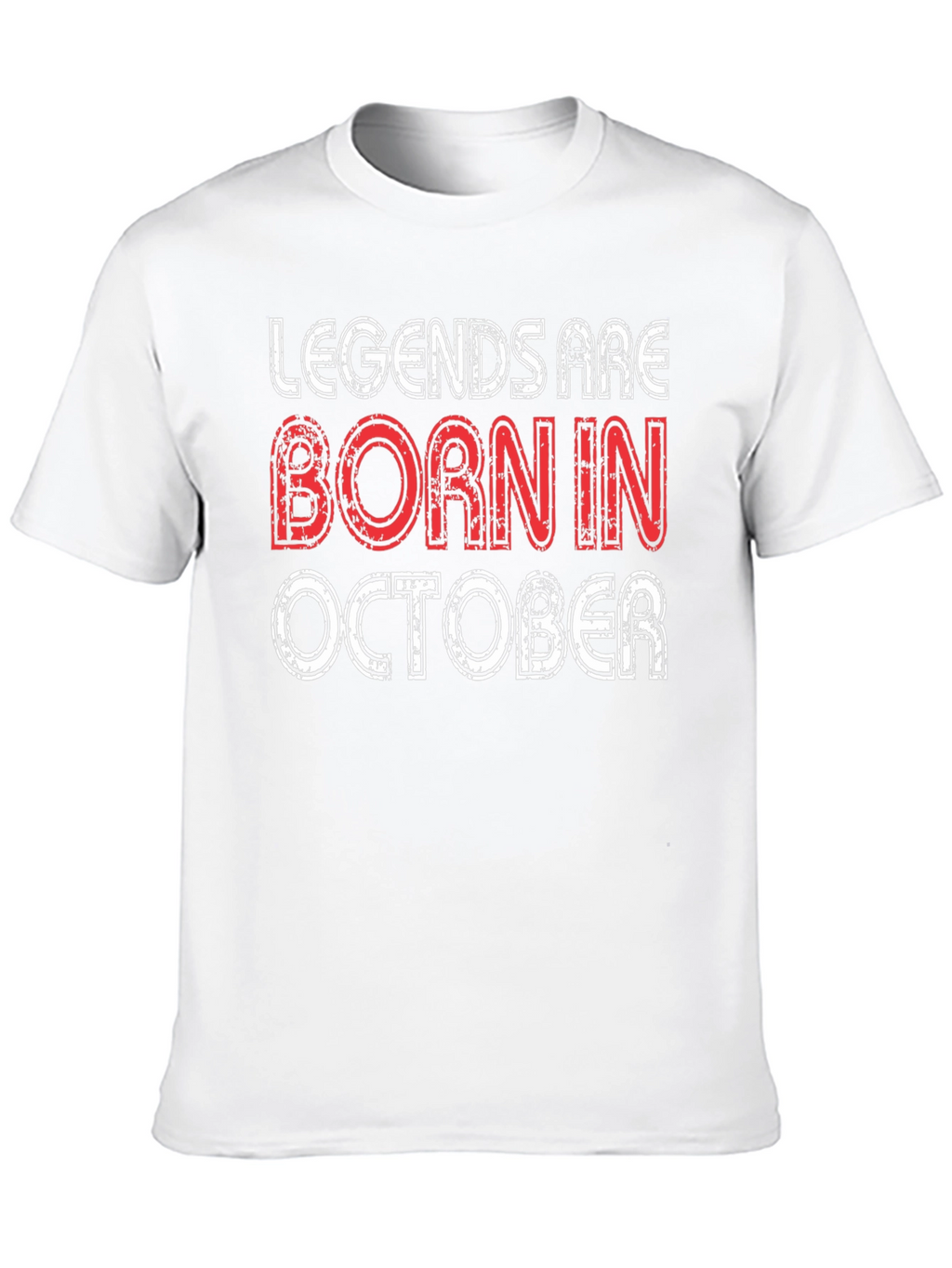 Legends Are Born In October T-Shirt