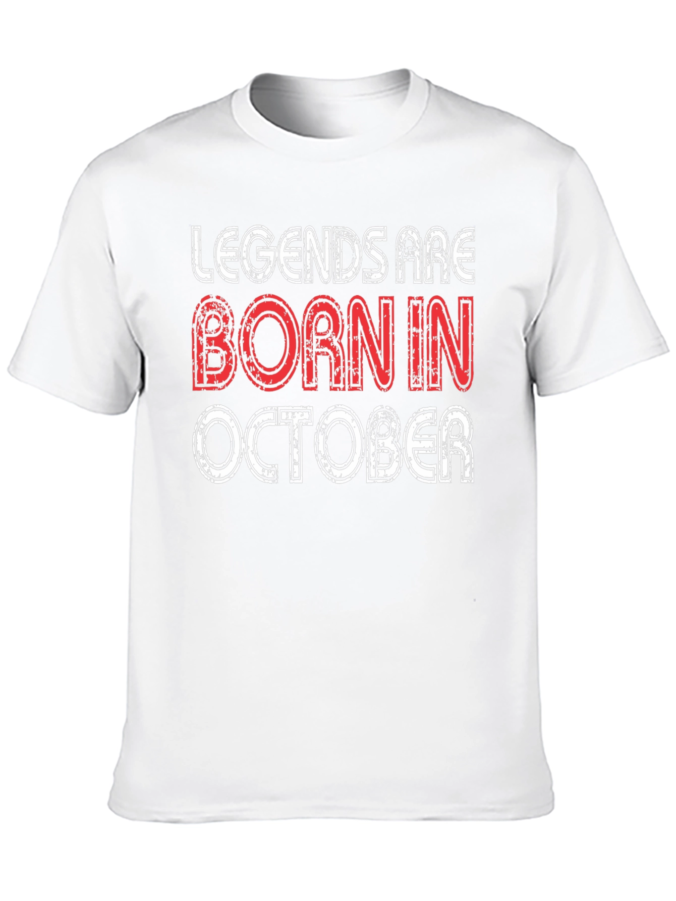 Legends Are Born In October T-Shirt