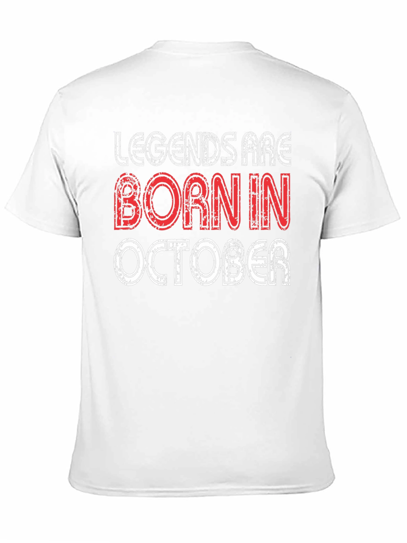 Legends Are Born In October T-Shirt