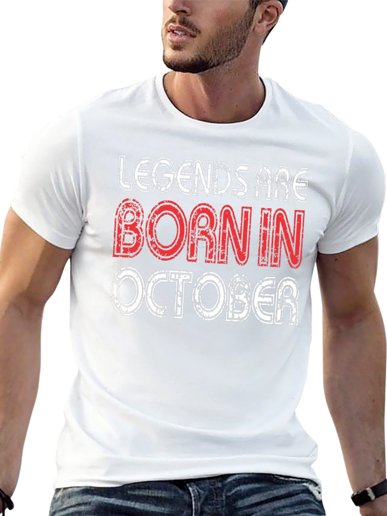 Legends Are Born In October T-Shirt