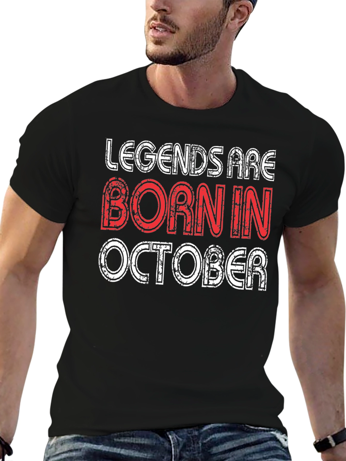 Legends Are Born In October T-Shirt