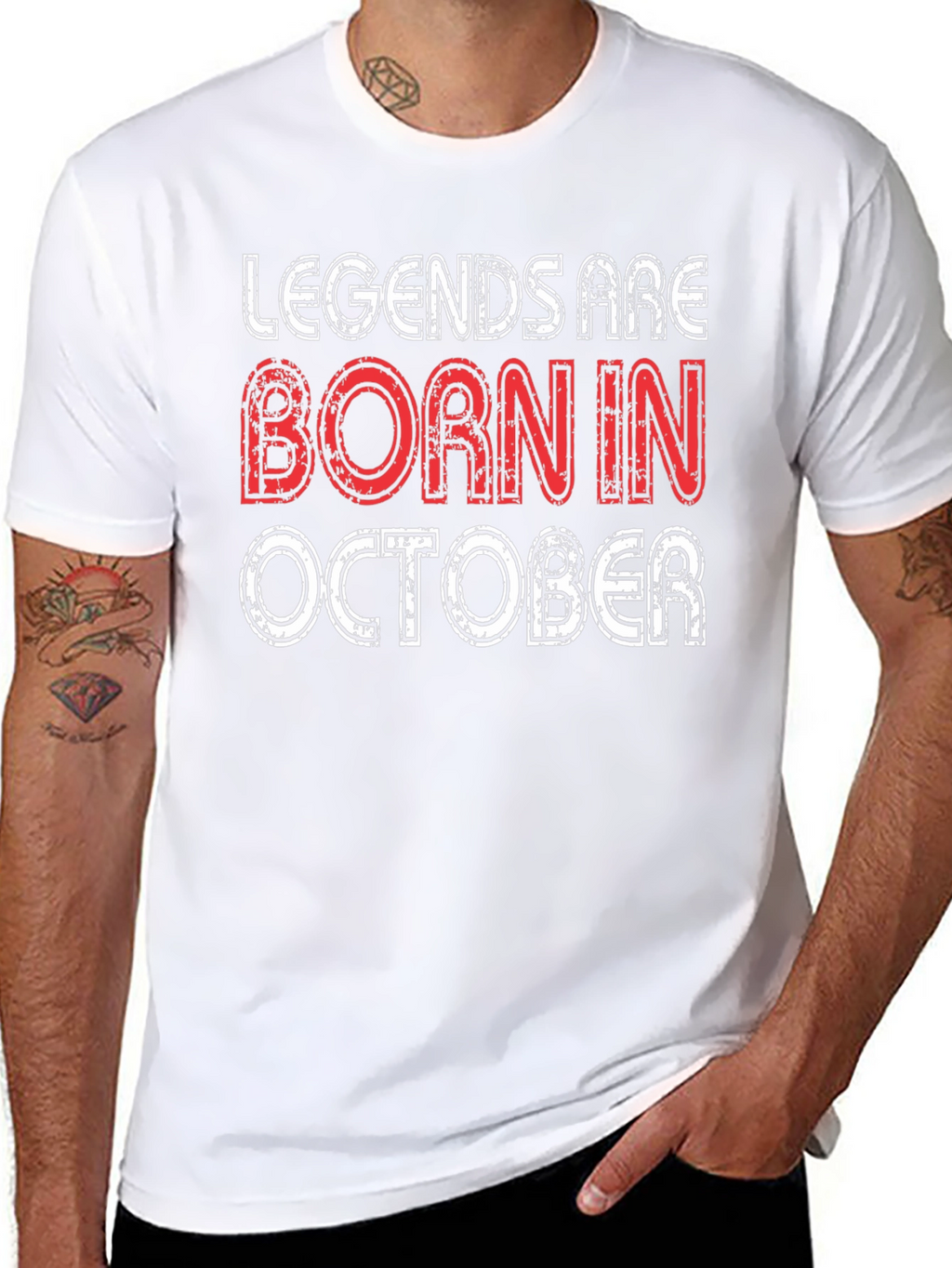 Legends Are Born In October T-Shirt