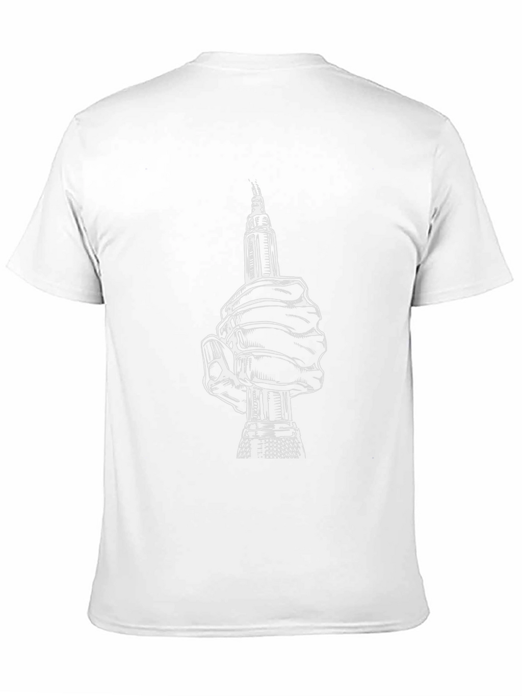 Tattoo Artist Hand Black T-Shirt