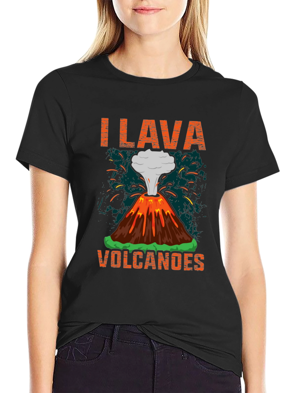 I Lava Volcanoes Graphic T-Shirt - Unisex