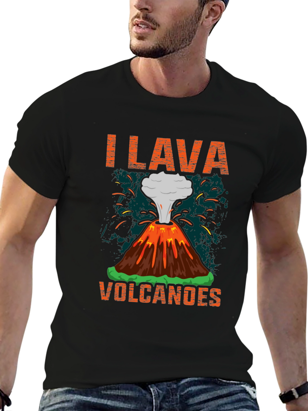 I Lava Volcanoes Graphic T-Shirt - Unisex