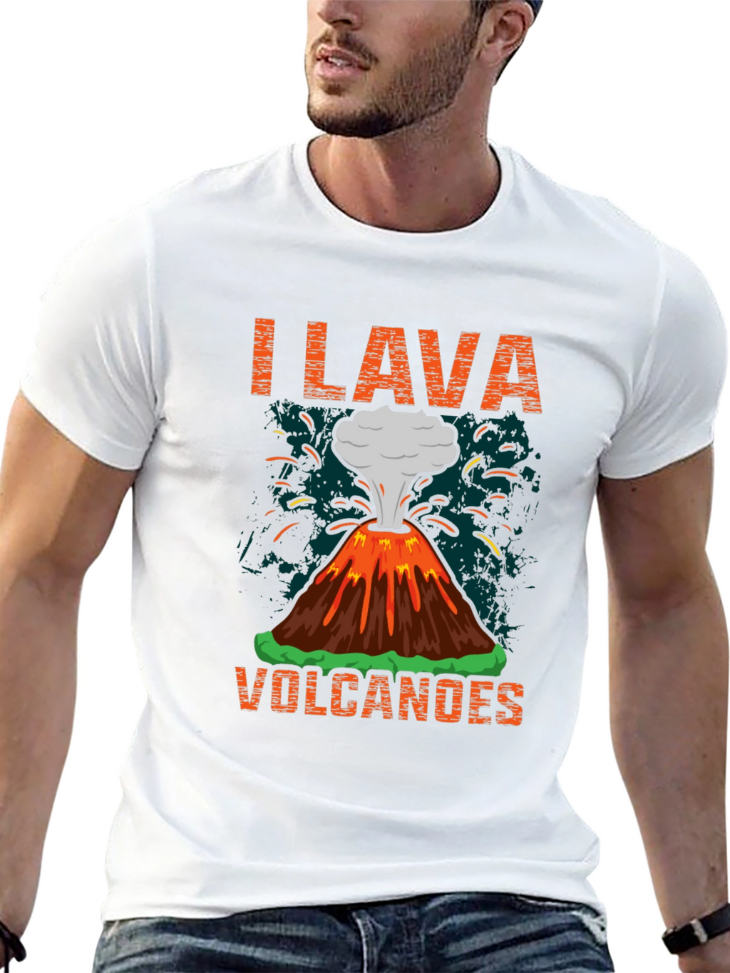 I Lava Volcanoes Graphic T-Shirt - Unisex