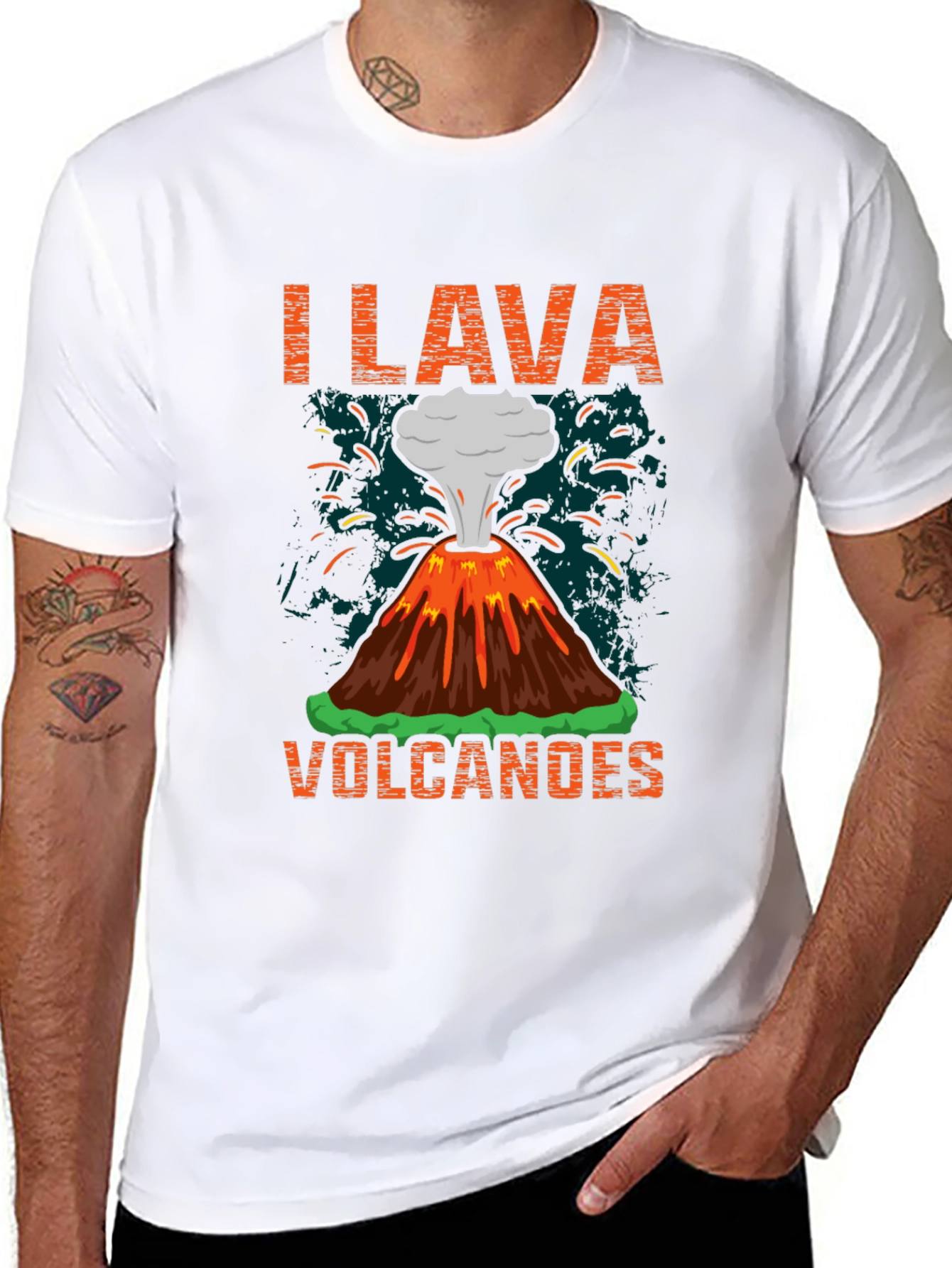 I Lava Volcanoes Graphic T-Shirt - Unisex