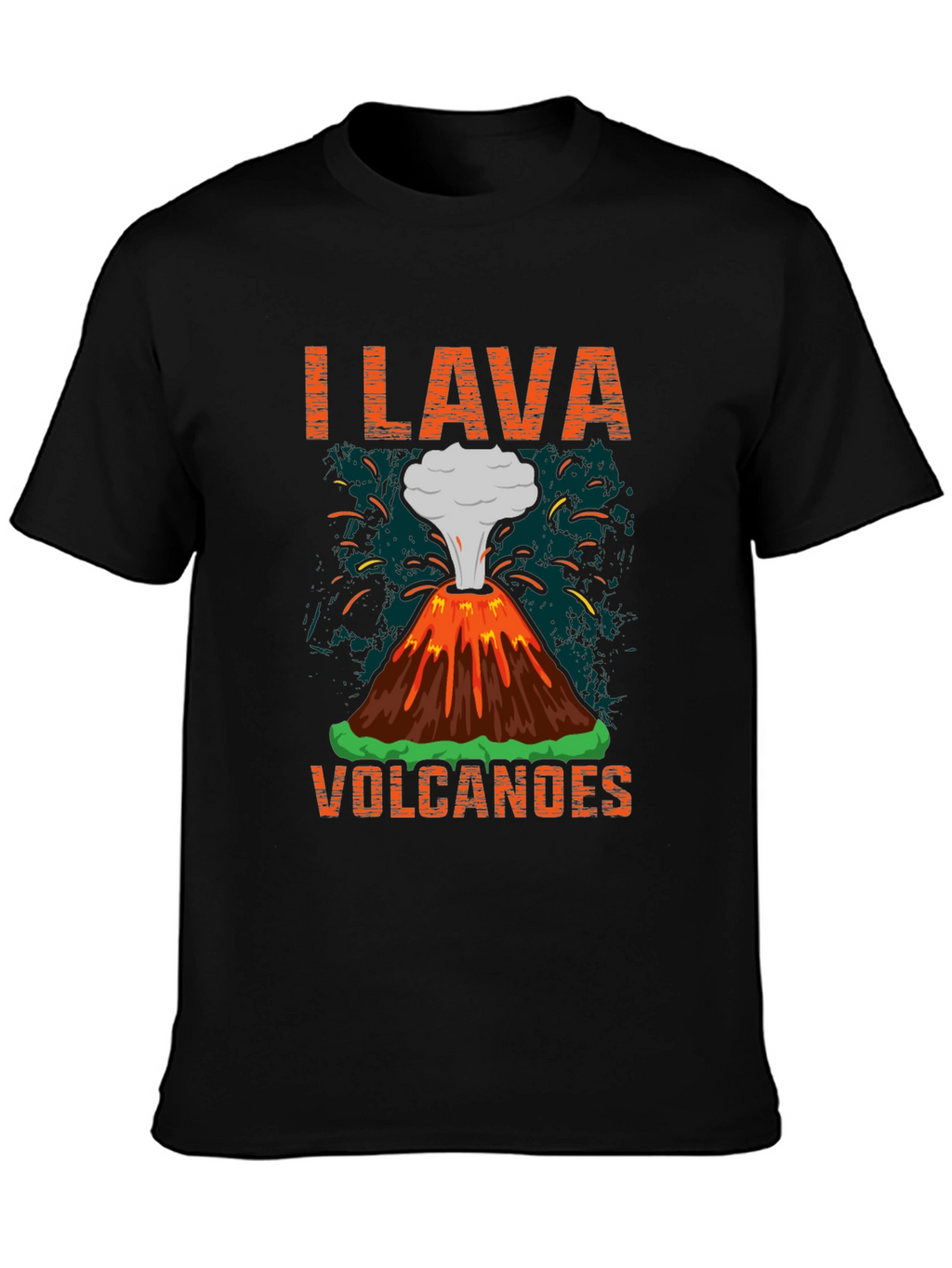 I Lava Volcanoes Graphic T-Shirt - Unisex