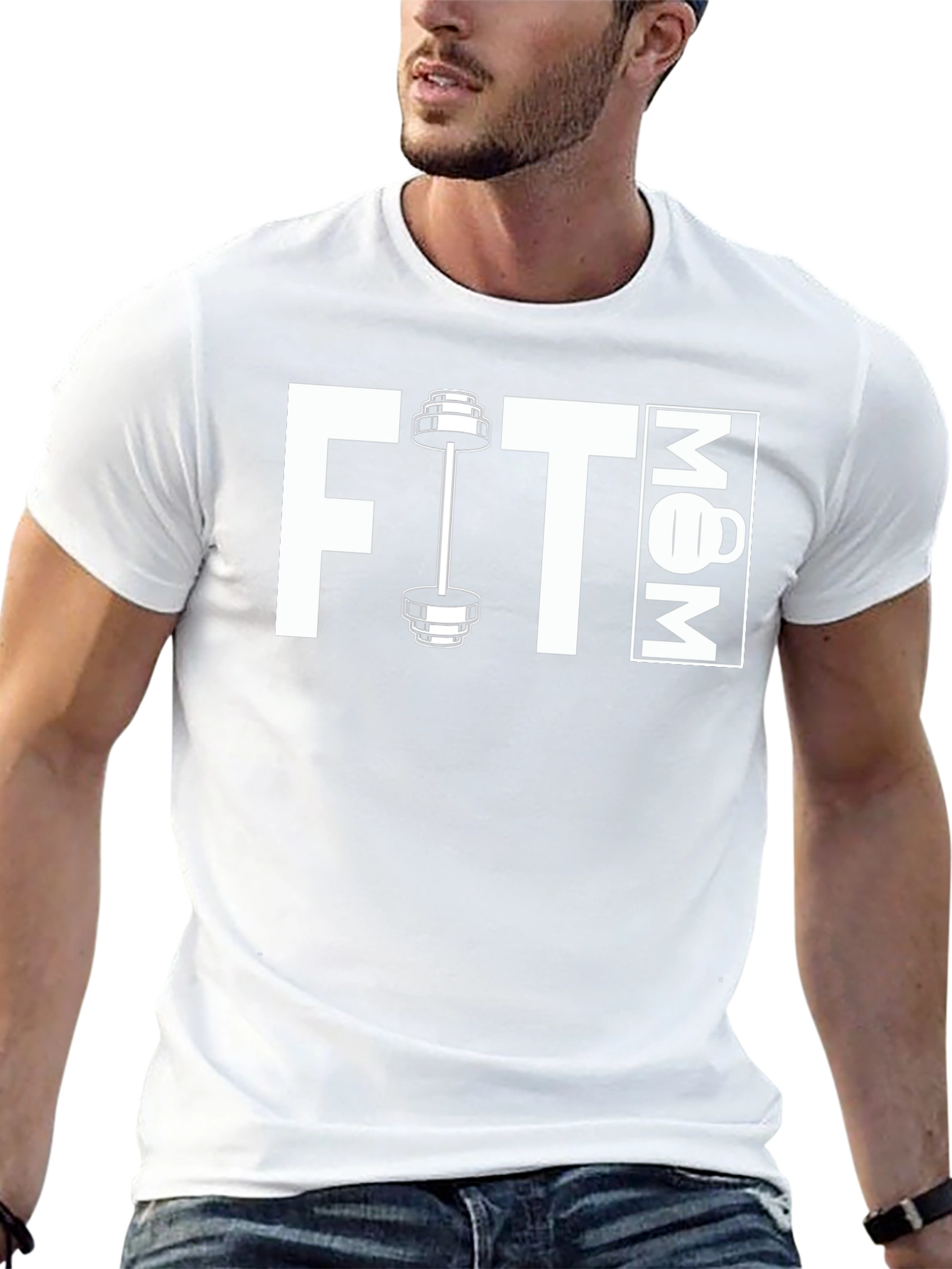 Fit Mom Black T-Shirt