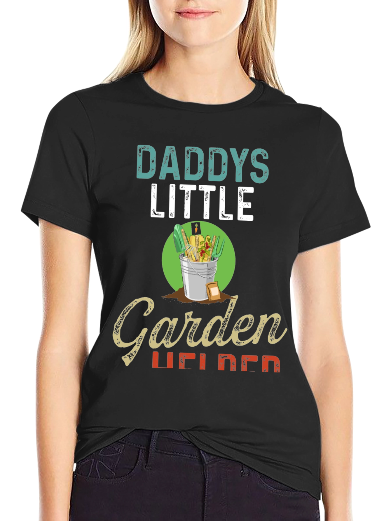 Daddys Little Garden Helper Graphic Tee
