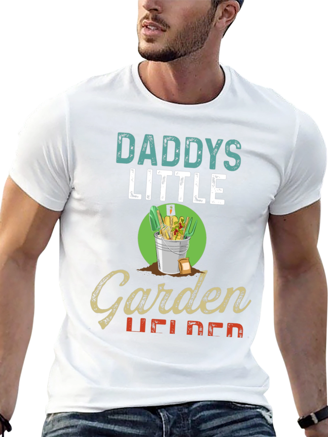 Daddys Little Garden Helper Graphic Tee