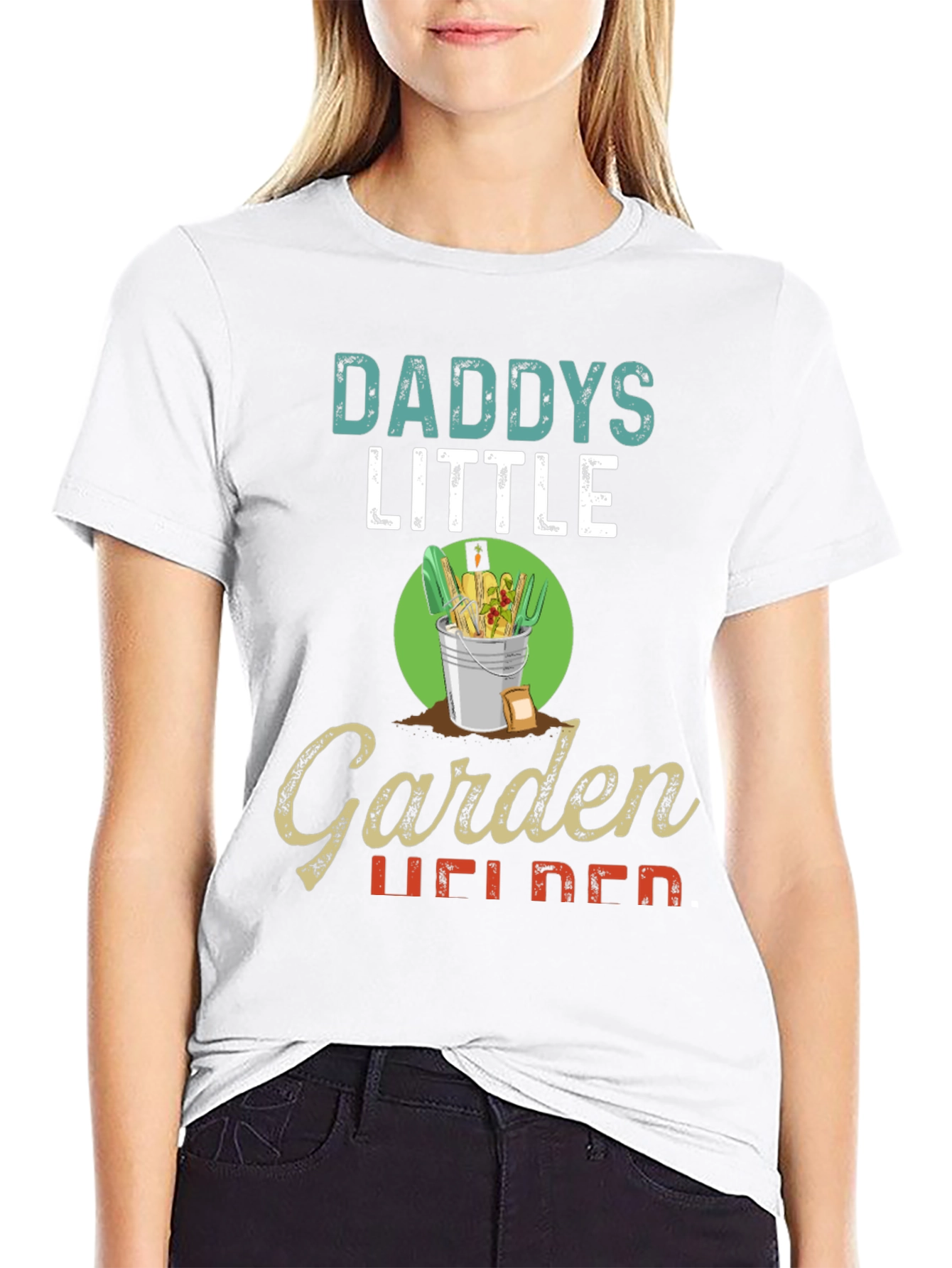Daddys Little Garden Helper Graphic Tee