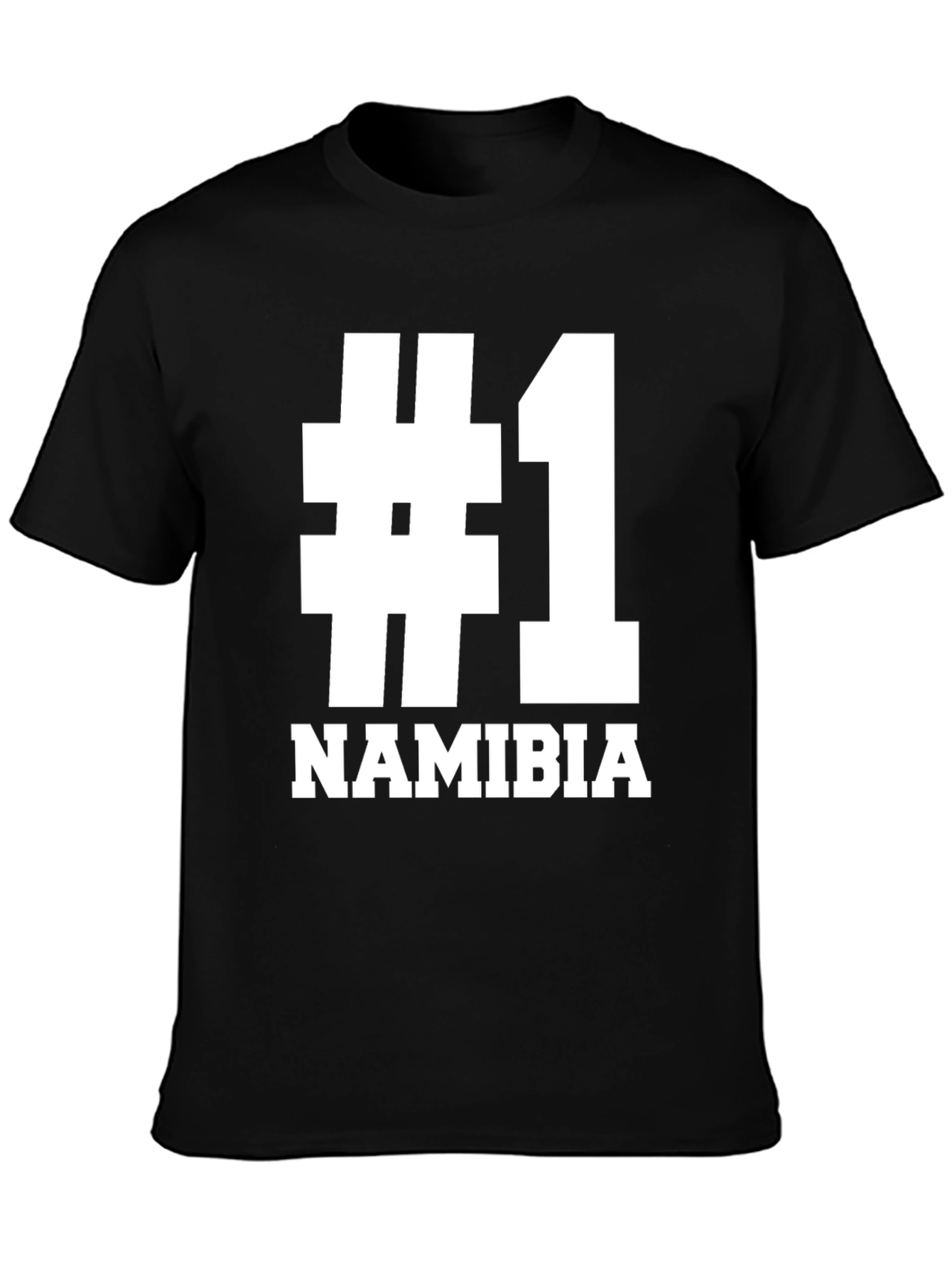 Namibia #1 Black T-Shirt