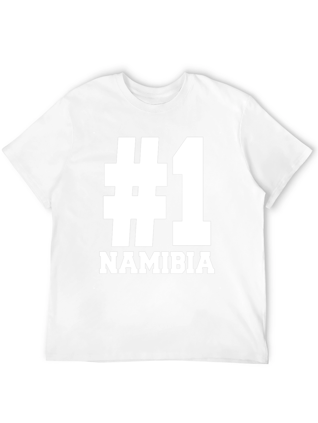 Namibia #1 Black T-Shirt