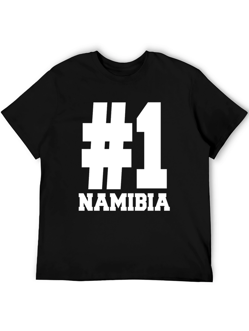 Namibia #1 Black T-Shirt